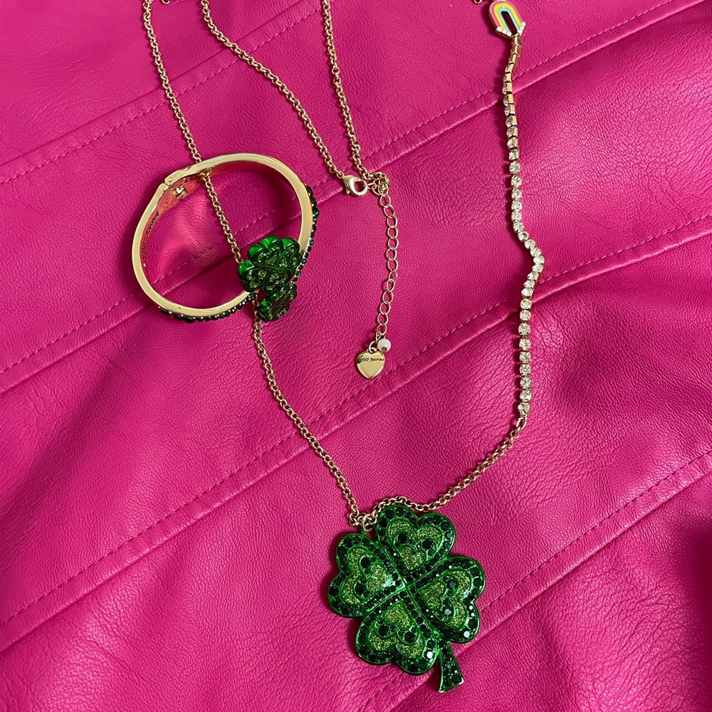Betsey Johnson Lucky YOU SET!